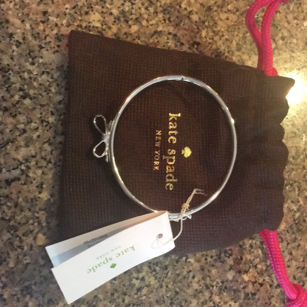 Kate Spade silver bow bracelet!